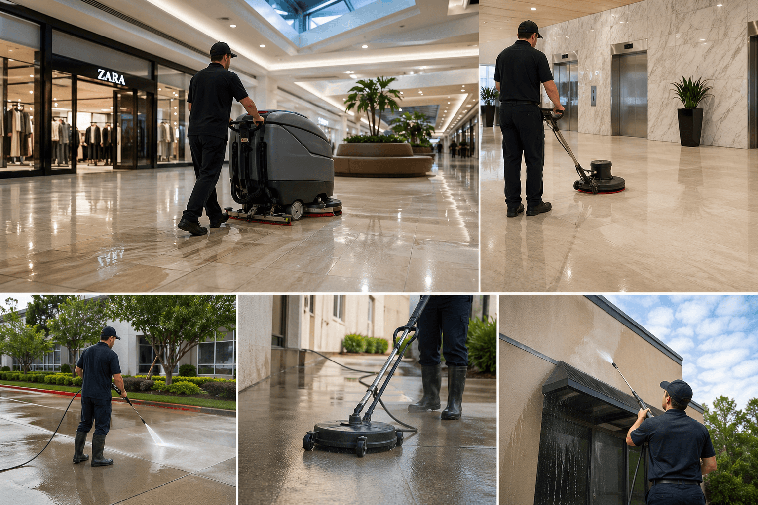 Arizona Facility Solutions service collage